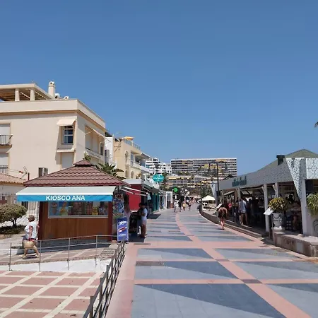 아파트 Lidia Planta 2, La Carihuela 1ª Linea Playa, Vistas Mar, Buhardilla 1 Dormitorio, 40 M2, 1-3 Huesped, Terraza, Wifi 토레몰리노스